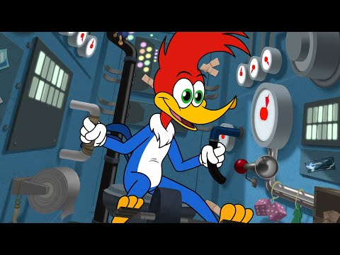 Capa de Máquina do tempo | 2 Episódios Completos | Pica-Pau | Desenhos Animados em Português
