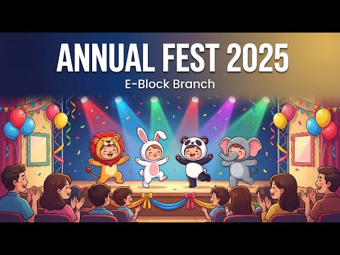 🎉 SKD Academy E-Block Branch | Annual Fest 2025 | Day-2 | Live Celebration ✨