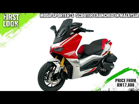 Thumbnail for 2025 Moda Sporter-S Scooter Launched In Malaysia - Price From RM17,888 - First Look by Honda NSS250
