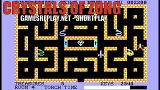 [Commodore 64] CRYSTALS OF ZONG (Cymbal Software)