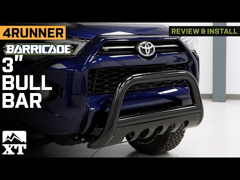 2010-2024 4Runner Barricade 3-Inch Bull Bar; Black Review & Install