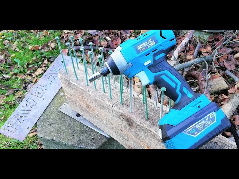 Akumuliatorinis smūginis suktuvas Dedra ded7045, 18v, 110nm video