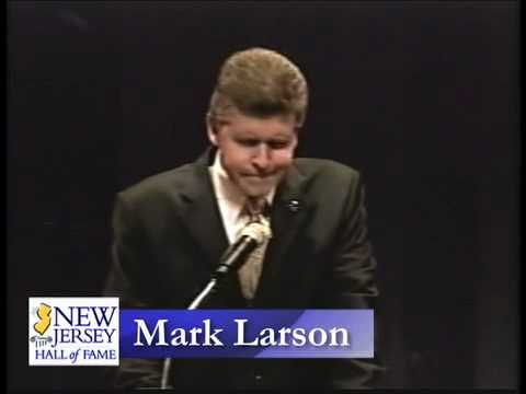 Greg Olson presents Wally Schirra into the 2010 NJ Hall of Fame.