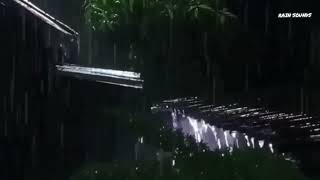 Download lagu 1 Jam Bersama Suara Hujan Dan Petir Pengantar Tidur, Tertidur Lebih Cepat Dan Lelap #rainsounds mp3
