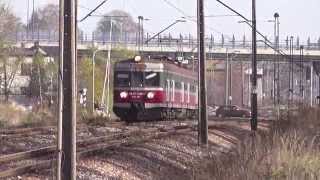 preview picture of video 'OLKUSZ - Dwa pociągi REGIO'