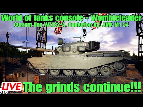 World of tanks console - Wombleleader....Getting double XPs and continuing the grinds