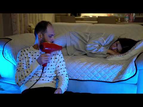 Relax with hair dryer noise: ideal for sleep, work, or zen moments – use headphones!