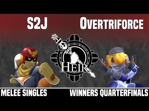 Heir 4 - Tempo | S2J (Captain Falcon) vs vL | Overtriforce (Sheik) - MELEE SINGLES - WINNERS QFS