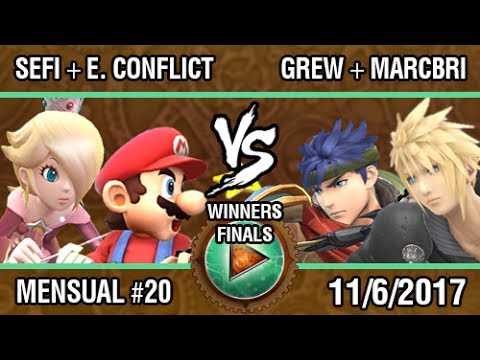 [Afterlife 20] SefiCompacto + Eternal Conflict vs Greward + Marcbri SSB4 Winners Finals
