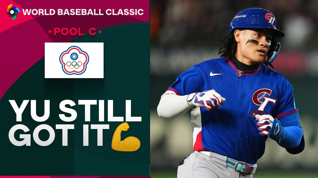 Yu Chang puts Chinese Taipei on the board with a solo home run vs. Korea | World Baseball Classic