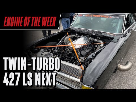 Stefan Rossi's Twin-Turbo 427 LS Next Engine