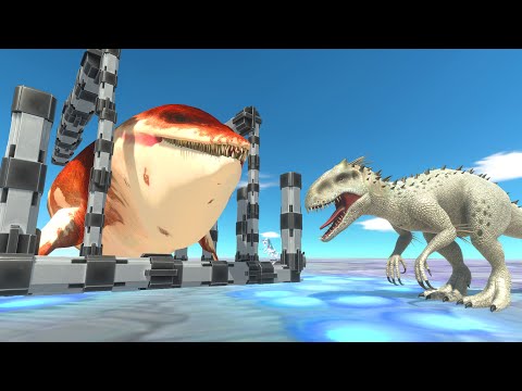 Dinosaur Team Rescues Kronosaurus by Defeating Alien Ranthorn and His Army |ARBS