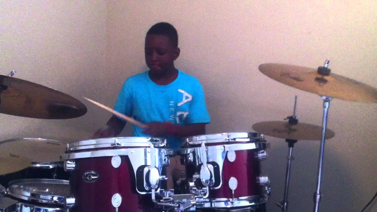 Me playing the drums ft. My cousin