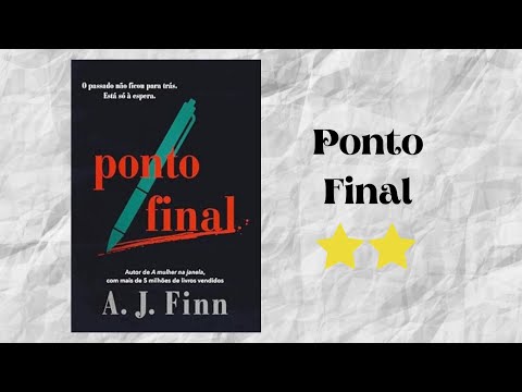 Resenha #491 - Ponto Final de AJ Finn