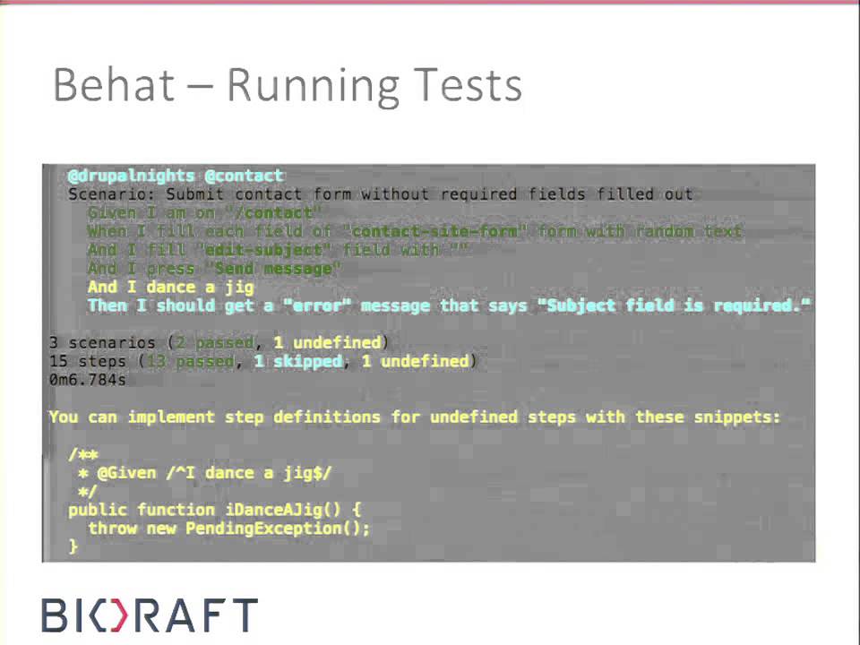 DrupalCon Austin 2014: FROM USER PERSONAS TO TESTING: A PROJECT MANAGER'S JOURNEY TOWARDS BEHAT