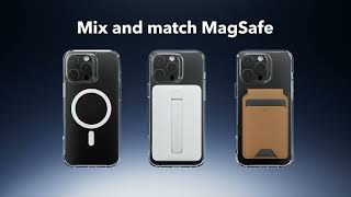 ESR Classic Hybrid iPhone 16 Pro Hoesje MagSafe Camera Control Transparant video