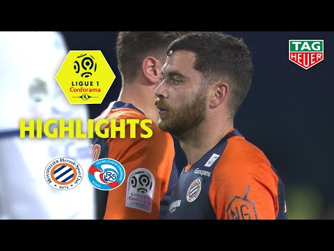 Montpellier Hérault SC - RC Strasbourg Alsace ( 3-0 ) - Highlights - (MHSC - RCSA) / 2019-20