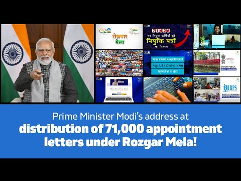 write a biography of jawaharlal nehru PM’s address at distribution of 71,000 appointment letters under Rozgar Mela!