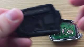 How To Replace or Change Cadillac CTS Remote Key Fob Battery 2014 - 2019