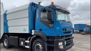 Camion poubelle IVECO STRALIS 270 4x2 vozidlo na prepravu komunálneho odpadu, rotačné à vendre - Image 4 | Autoline SN Camion poubelle IVECO STRALIS 270 4x2 vozidlo na prepravu komunálneho odpadu, rotačné | Image 4 - Autoline