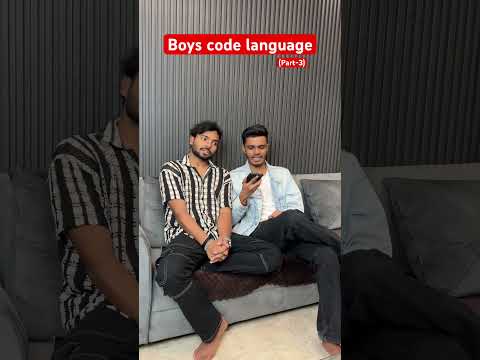 Boys code language (part-3) | Sarcaster