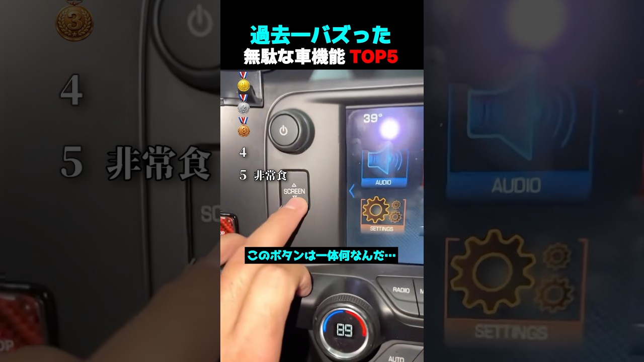過去一バズった ! ? 無駄な車機能 TOP5