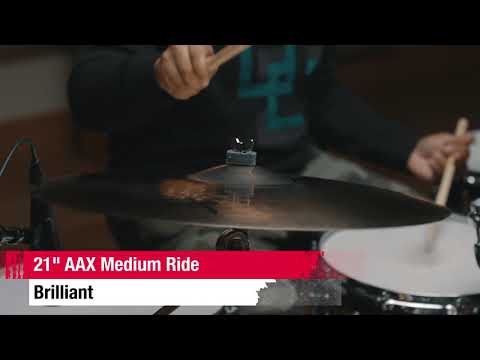 Sabian AAX 21" Medium Ride Brilliant Finish - Get it from Cymbal House