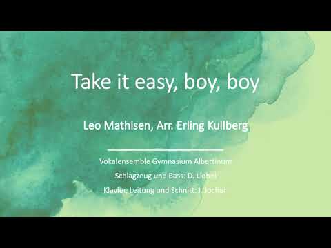 Vokalensemble Gymnasium Albertinum - Take it easy, boy, boy