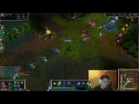 Fnatic xPeke - Twisted Fate vs Ezreal midlane (2800Elo) (Challenger l)