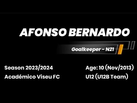 Afonso Bernardo - Goalkeeper - Saves & Skills - 2023/24