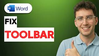 How to Fix Toolbar in MS Word [2026 Full Guide]