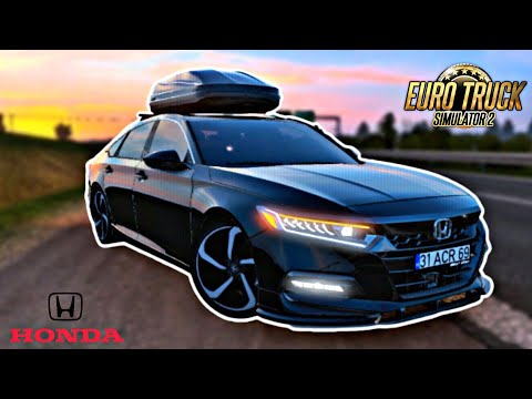Honda Accord 2022+Interior v2.0 – 1.44/1.45 ETS2 CAR MOD #ets2 #ets2mods #gameplay #viral #topvideos