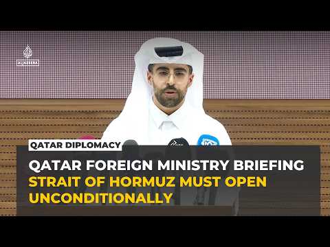 Qatar condemns Houthi attacks on Saudi Arabia, calls for Hormuz reopening
