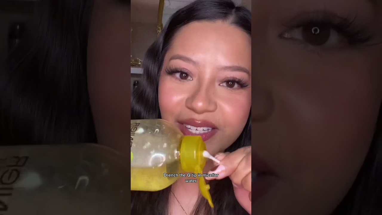 How to remove false lashes gently!