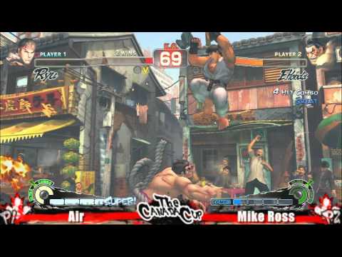 Air vs Mike Ross Canada Cup 2010 SSF4 Singles