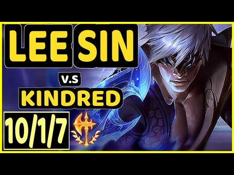 BLABER (LEE SIN) vs KINDRED - 10/1/7 KDA JUNGLE CHALLENGER GAMEPLAY - NA
