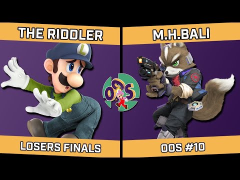The Riddler (Luigi) vs M.H.Bali (Fox/Donkey Kong) - OOS #10 - Losers Finals