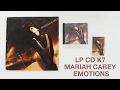 LP VINYL CD K7 TAPE MARIAH CAREY EMOTIONS