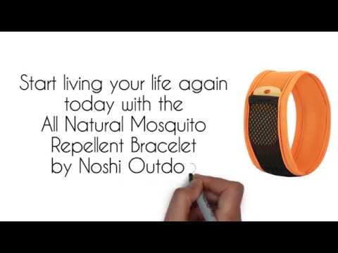 Natural Mosquito Repellent Bracelet by Noshi Outdoor