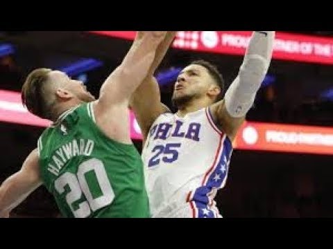 Ben Simmons highlights for 76ers in pre-season loss to Celtics | 8 Oct 2017