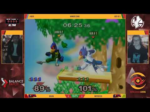 NGPU 59 SSBM - BigJoig (Blue Falco) vs. MattDotZeb (Green Falco) - Melee WSF