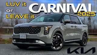 NEW 2025 Kia Carnival Hybrid  - What  we LUV ✅  and DONT't LUV ❌