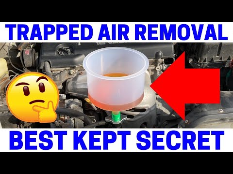 How To Easily Remove Trapped Air From A Car's Cooling System