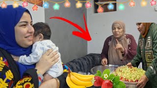اخيييييييرا عملت اللي كان لازم يتعمل من اول رمضان ????عملت مفاجأه لصدفة في مائدة انهارده ❤️
