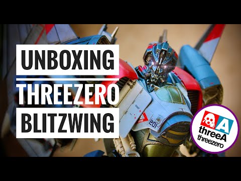 Unboxing of ThreeA or ThreeZero DLX BLITZWING