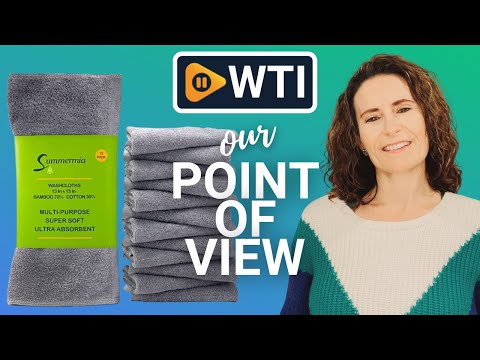 SUMMERMIA Bamboo Washcloths - WTI product video review