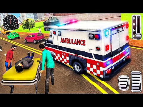 Policeman Ambulance Driver Simulator#1 - 911 Emergency Rescue Truck 2020  | Android & iOS Gameplay