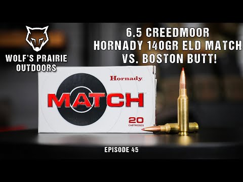 6.5 Creedmoor Hornady 140gr. ELD Match - Ballistic Test