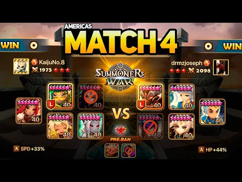 DRMZJOSEPH vs KAIJUNO. SWC2022 AMERICAS Preliminary BO3   Summoners War