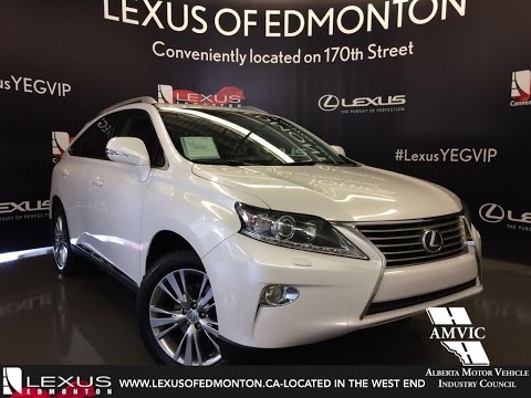 Lexus Certified Pre Owned 2013 RX 350 AWD Touring In Depth Review | Cold Lake Alberta
